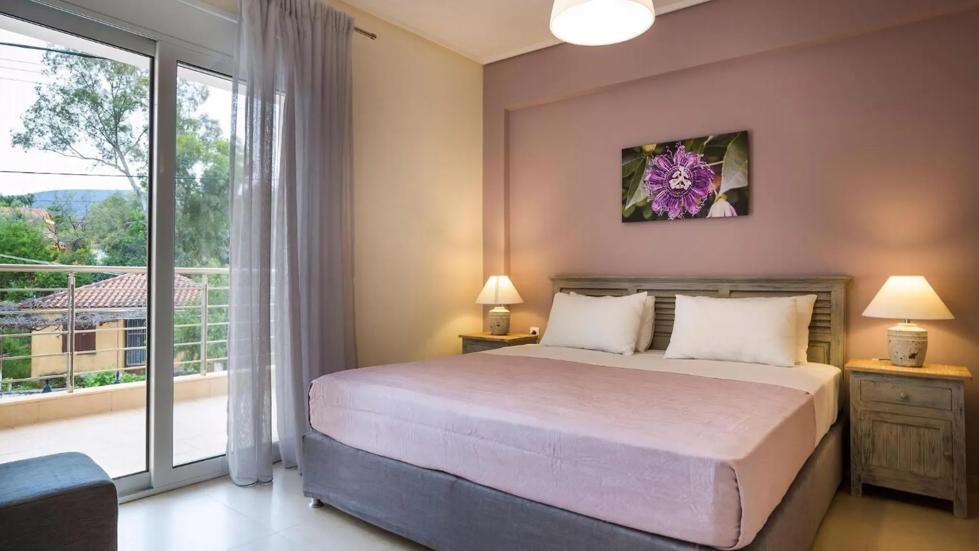 Deluxe Kefalonia Apartment Apartment Neroli 2 Bedroom Pool Karavomilos 카라보밀로스